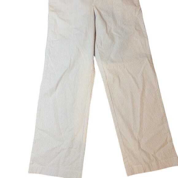 Vineyard Vines Kids boy Breaker Pant Size 10 Blue White Stripe Seersucker Casual - Picture 3 of 7